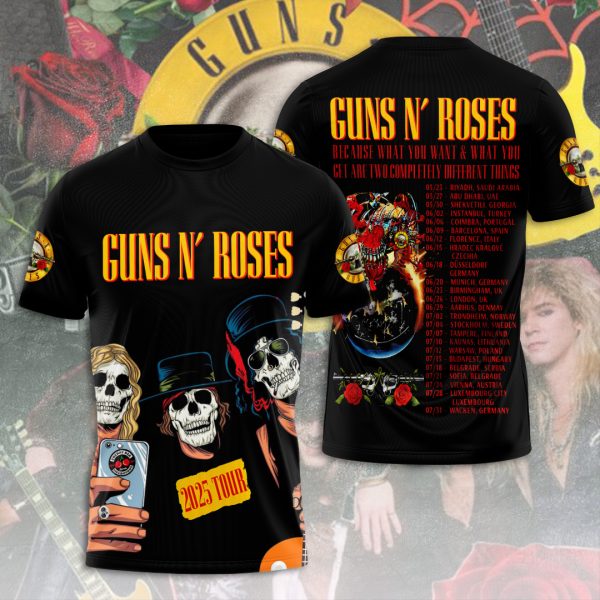 Guns N' Roses 3D Apparel - ANHNV 5960