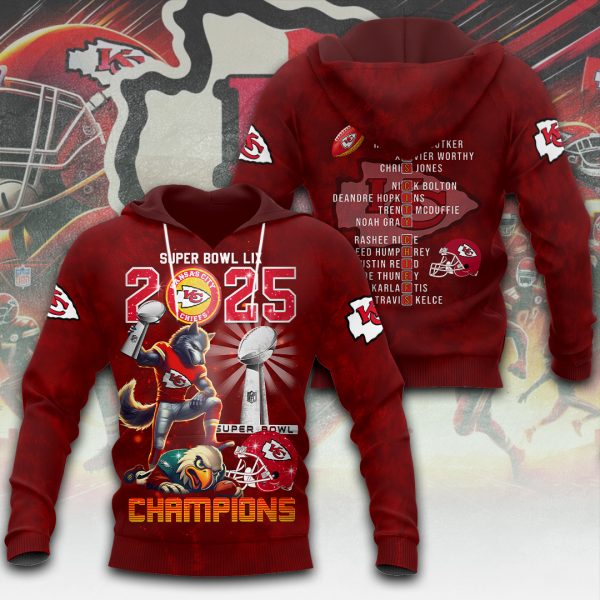 Kansas City Chiefs 3D Apparel - ANHNV 5975