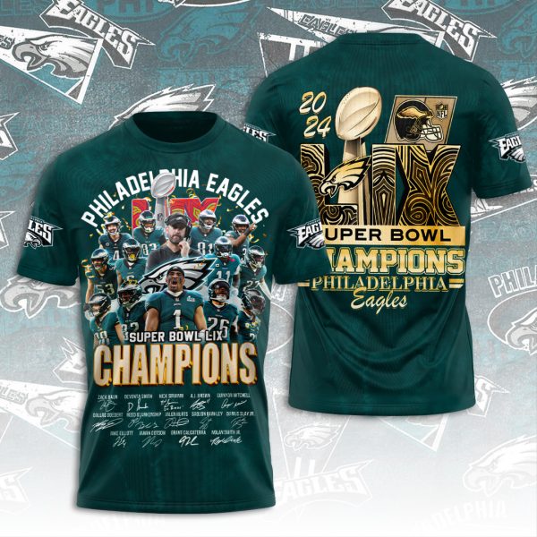 Philadelphia Eagles 3D Apparel - ANHNV 5986