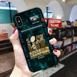 Personalized Philadelphia Eagles Phone Case - ANHNV 5987