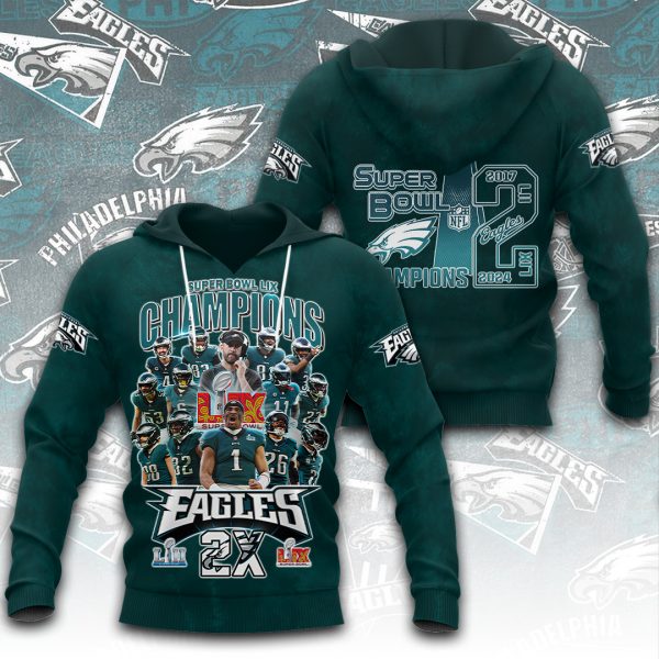 Philadelphia Eagles 3D Apparel - ANHNV 5990