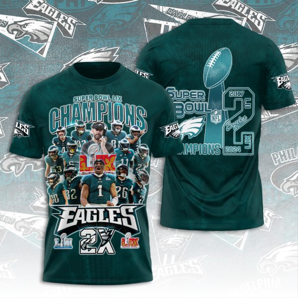 Philadelphia Eagles 3D Apparel - ANHNV 5990