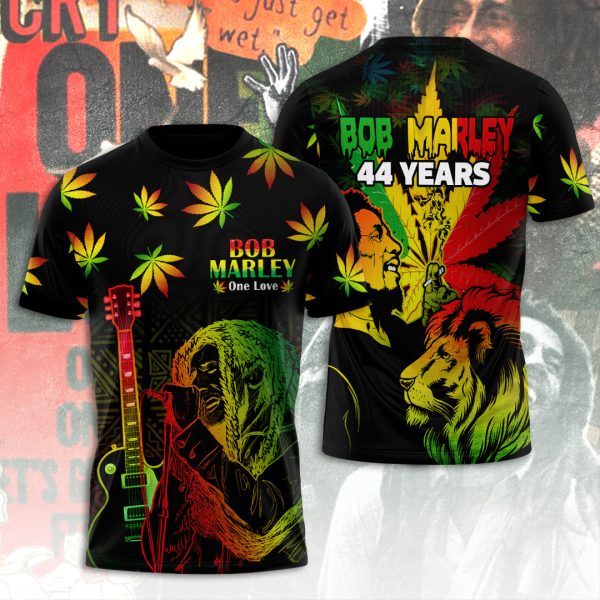 Bob Marley 3D Apparel - ANHNV 6007