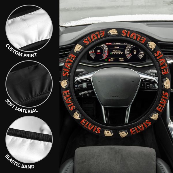 Elvis Presley Steering Wheel Cover - ANHNV 6028