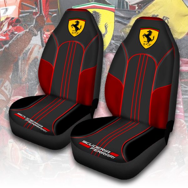 Scuderia Ferrari x Lewis Hamilton 2PCS Car Seat Cover - ANHNV 6037