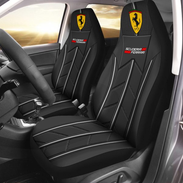 Scuderia Ferrari x Lewis Hamilton 2PCS Car Seat Cover - ANHNV 6038