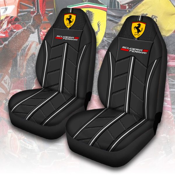 Scuderia Ferrari x Lewis Hamilton 2PCS Car Seat Cover - ANHNV 6038