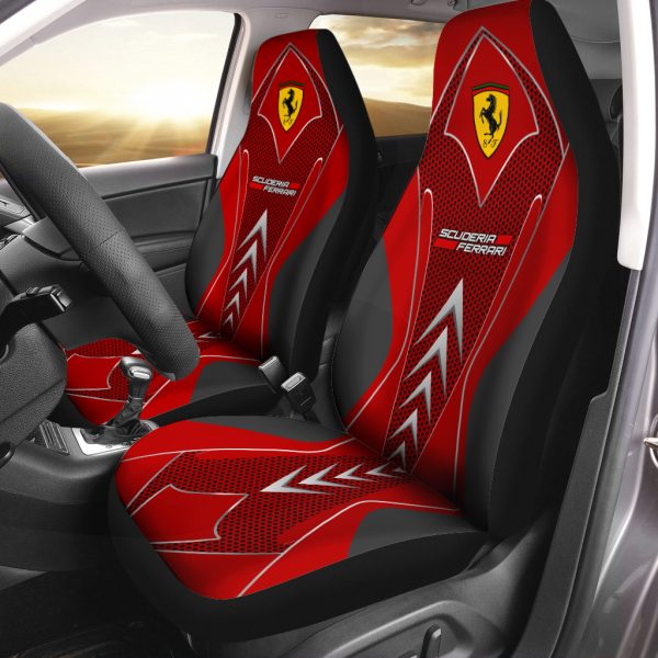 Scuderia Ferrari x Lewis Hamilton 2PCS Car Seat Cover - ANHNV 6040