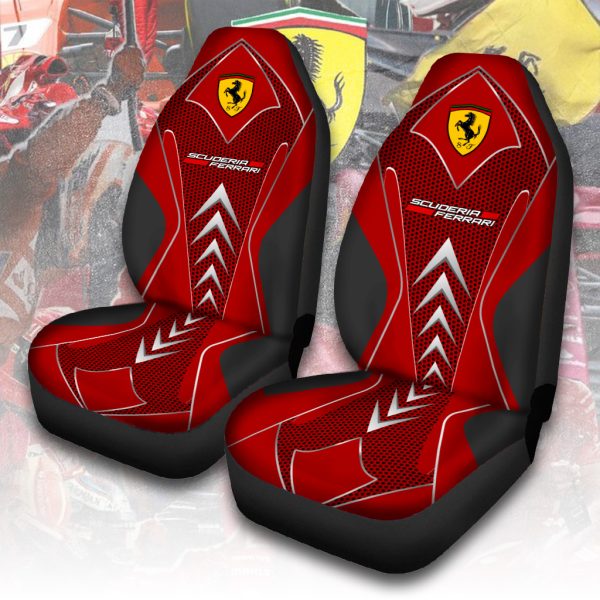 Scuderia Ferrari x Lewis Hamilton 2PCS Car Seat Cover - ANHNV 6040