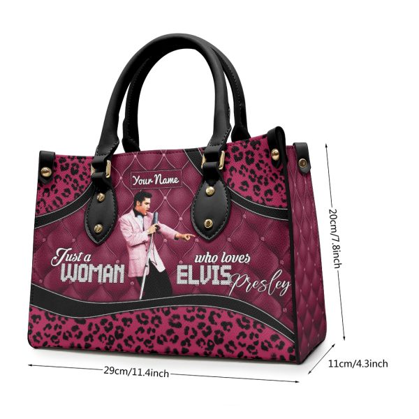 Personalized Elvis Presley Leather HandBag - ANHNV 6043