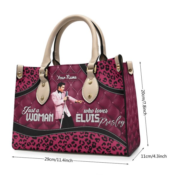 Personalized Elvis Presley Leather HandBag - ANHNV 6043