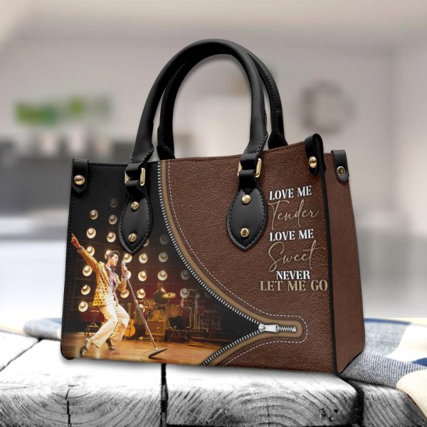 Elvis Presley Leather HandBag - ANHNV 6048