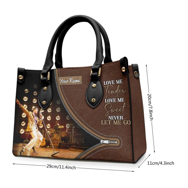 Elvis Presley Leather HandBag - ANHNV 6048