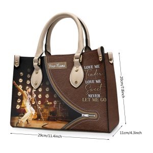 Elvis Presley Leather HandBag - ANHNV 6048