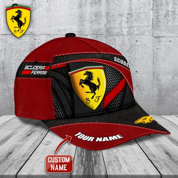 Personalized Scuderia Ferrari x Lewis Hamilton Classic Cap - ANHNV 6052