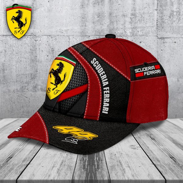 Personalized Scuderia Ferrari x Lewis Hamilton Classic Cap - ANHNV 6052