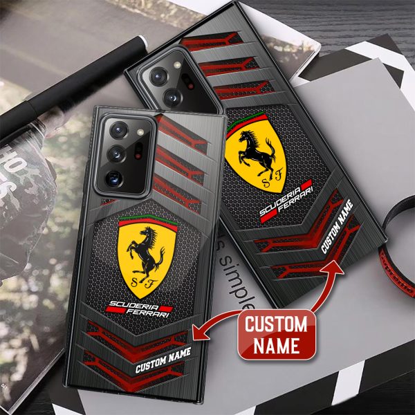 Personalized Scuderia Ferrari x Lewis Hamilton Phone Case - ANHNV 6059