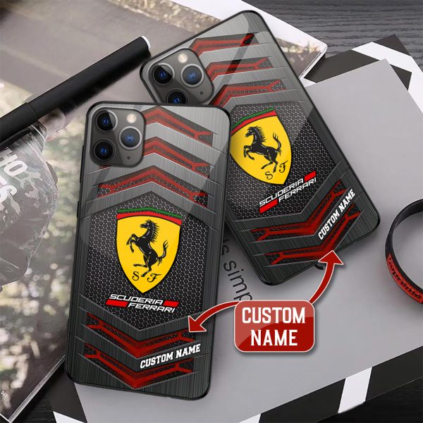 Personalized Scuderia Ferrari x Lewis Hamilton Phone Case - ANHNV 6059