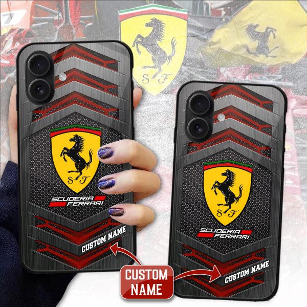 Personalized Scuderia Ferrari x Lewis Hamilton Phone Case - ANHNV 6059