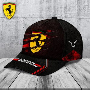 Lewis Hamilton x Scuderia Ferrari Classic Cap - ANHNV 6077