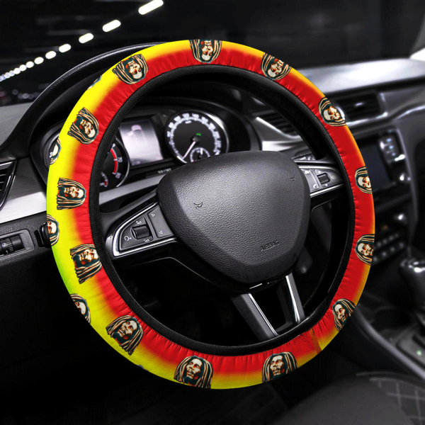 Bob Marley Steering Wheel Cover - ANHNV 6019