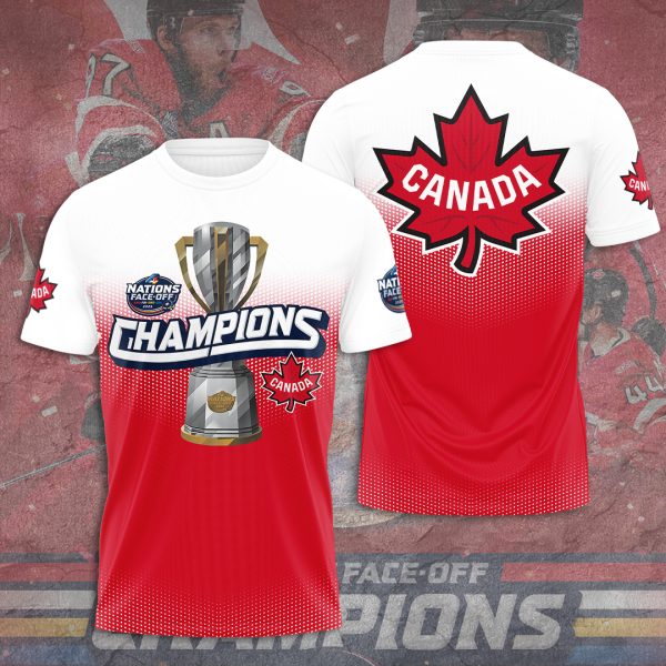 Canada 2025 4 Nations Face-Off 3D Apparel - TANTN 11096