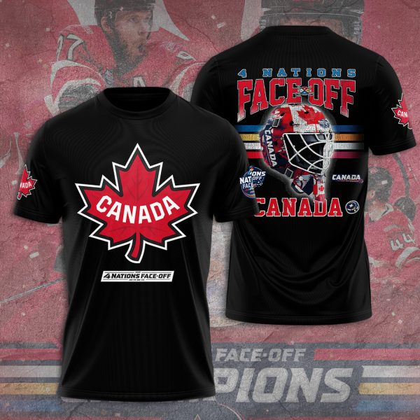 Canada 2025 4 Nations Face-Off 3D Apparel - TANTN 11089