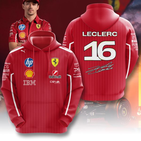 Charles Leclerc x Scuderia Ferrari 3D Apparel – MAITM 9807