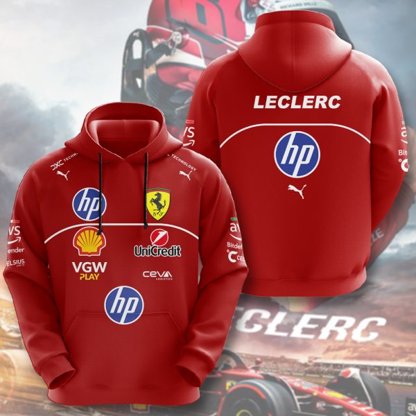 Scuderia Ferrari x Charles Leclerc 3D Apparel - HOATT 8177