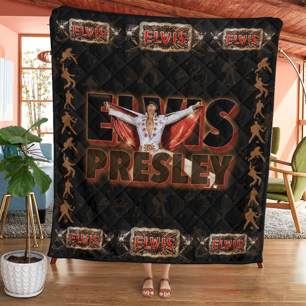 Elvis Presley Quilt Blanket - GNE 2765