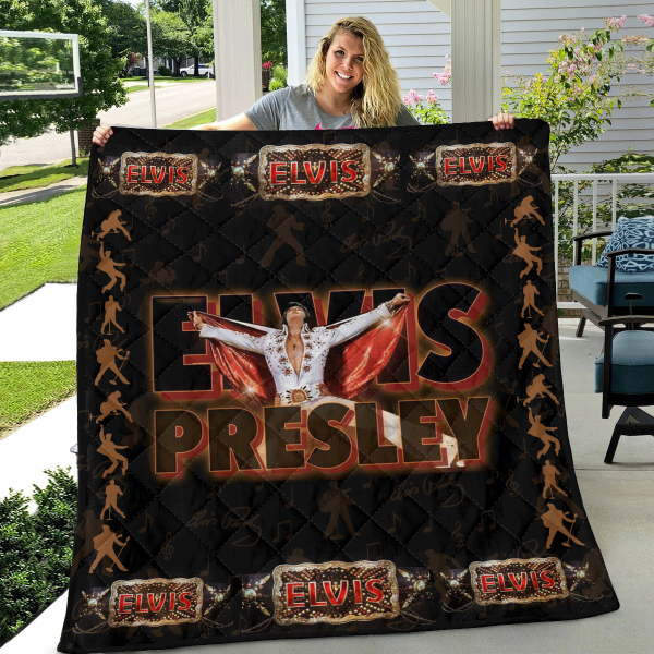 Elvis Presley Quilt Blanket - GNE 2765