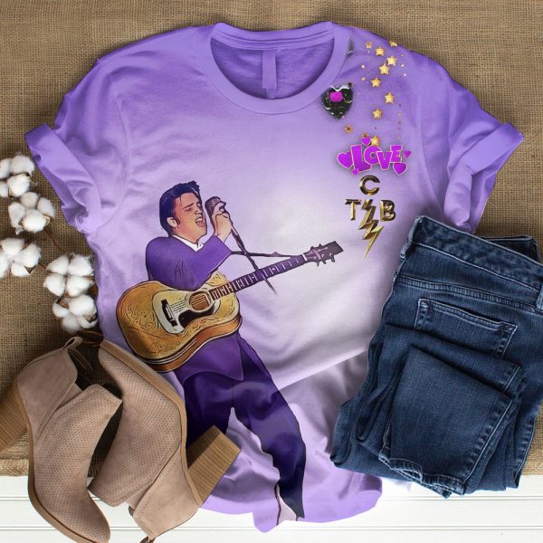 Elvis Presley 3D T-Shirt - VANDH 4276