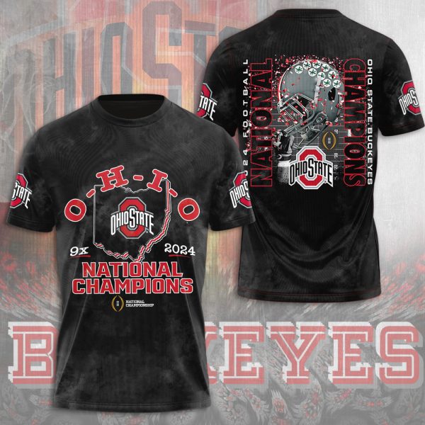 Ohio State Buckeyes Football 3D Apparel - GNE 2674