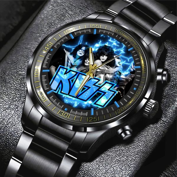 Kiss Band Black Stainless Steel Watch - GNE 2657