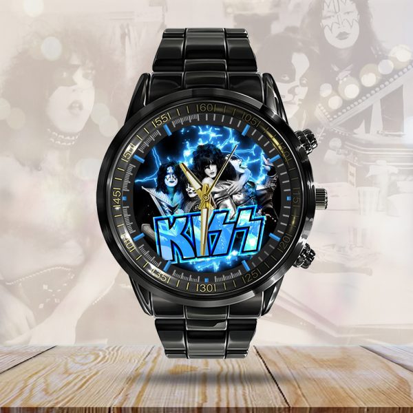 Kiss Band Black Stainless Steel Watch - GNE 2657