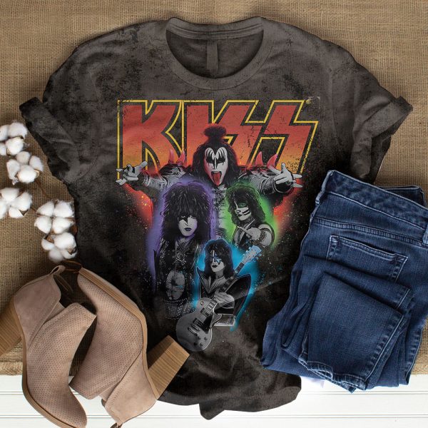 Kiss Band 3D T-Shirt – GNE 2671