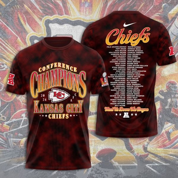 Kansas City Chiefs 3D Apparel - MAITM 9745