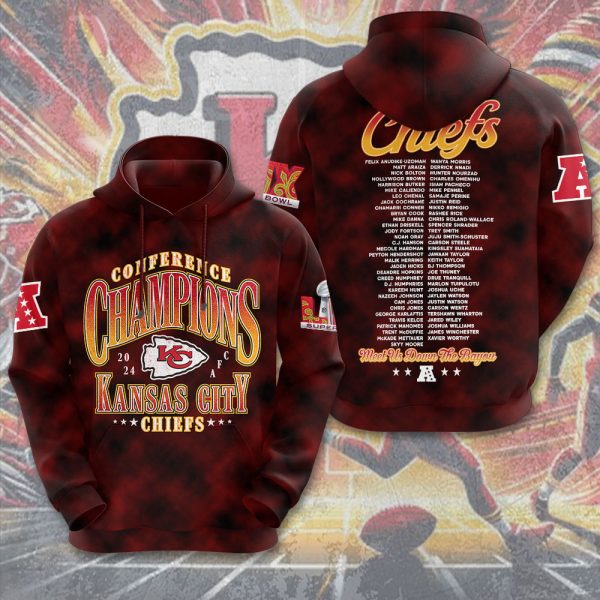 Kansas City Chiefs 3D Apparel - MAITM 9745