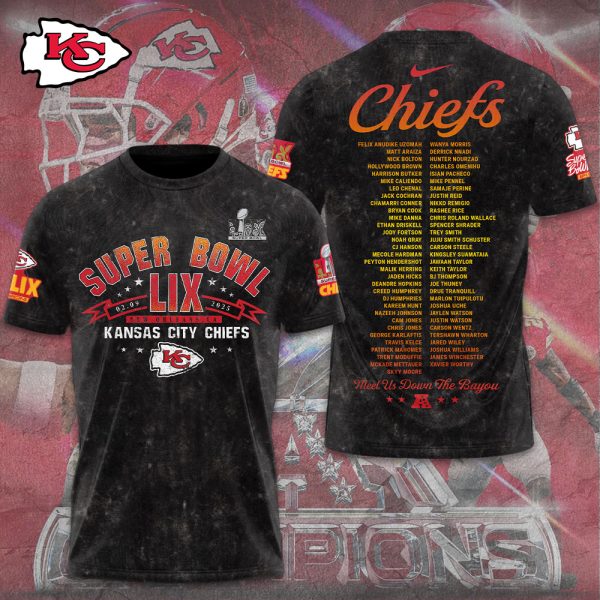 Kansas City Chiefs 3D Apparel - TANTN 10701