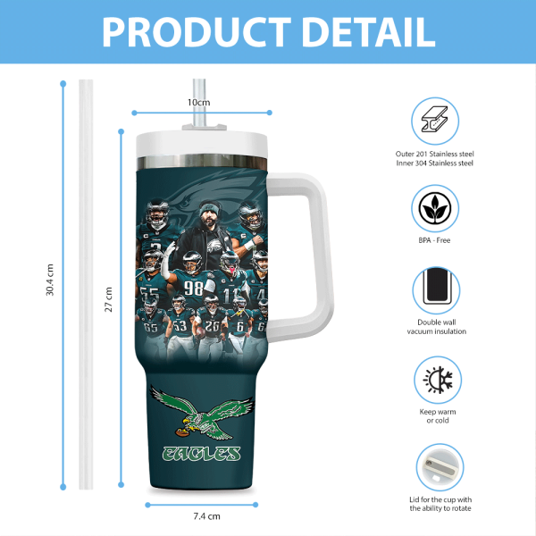 Philadelphia Eagles 40oz Stanley Tumbler - ANHNV 5981