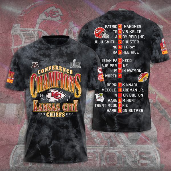 Kansas City Chiefs 3D Apparel - TANTN 10702