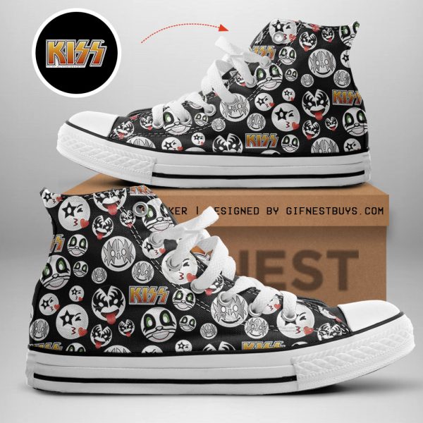 Kiss Band	High Top Canvas Shoes - TANTN 10993