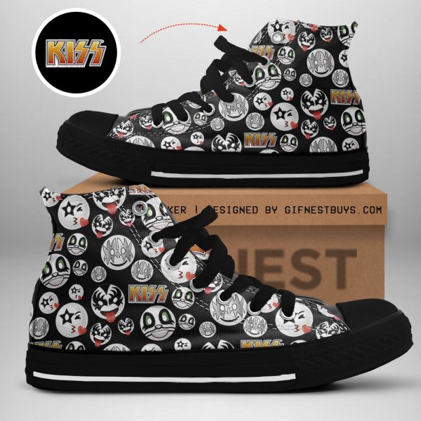 Kiss Band	High Top Canvas Shoes - TANTN 10993