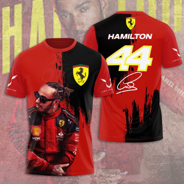 Lewis Hamilton x Scuderia Ferrari 3D Apparel – MAITM 9973