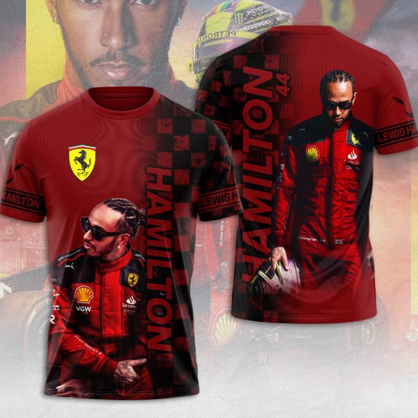 Lewis Hamilton x Scuderia Ferrari 3D Apparel – MAITM 9989