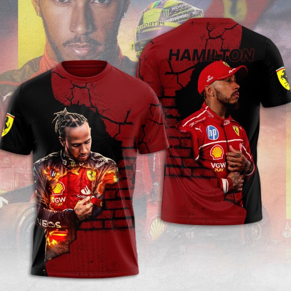 Lewis Hamilton x Scuderia Ferrari 3D Apparel – MAITM 9990