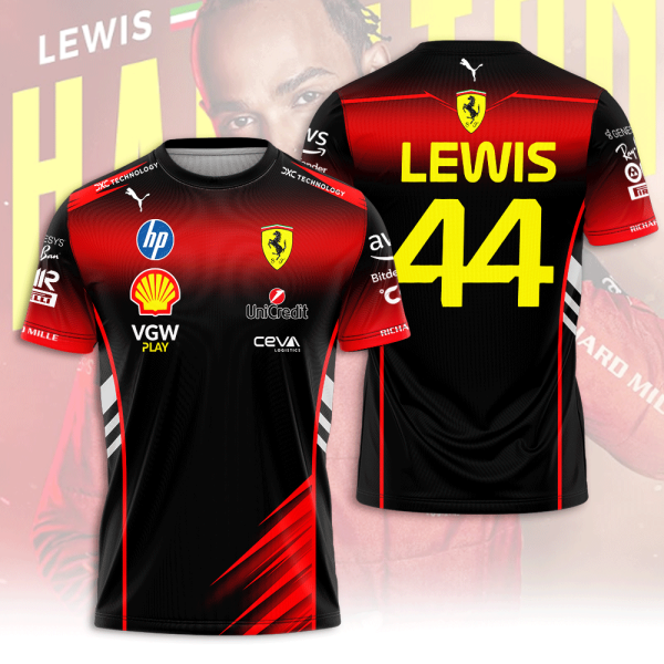 Scuderia Ferrari x Lewis Hamilton 3D Apparel - ANHNV 5943