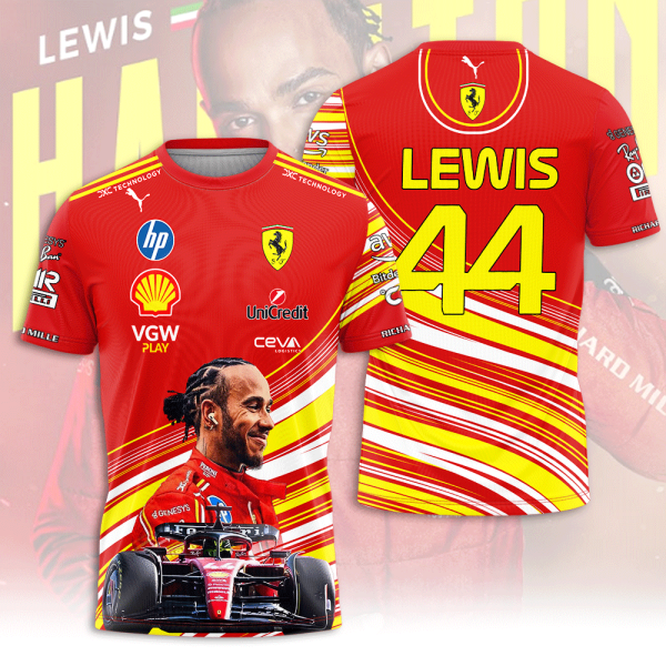 Scuderia Ferrari x Lewis Hamilton 3D Apparel - ANHNV 6062