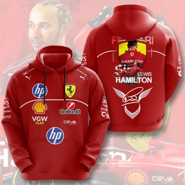 Scuderia Ferrari x Lewis Hamilton 3D Apparel - HOATT 8185