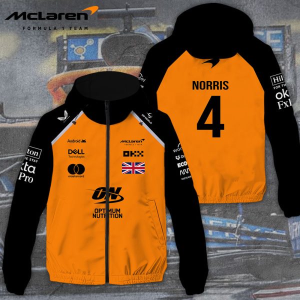 McLaren x Lando Norris 3D Windbreaker Jacket - TANTN 10941